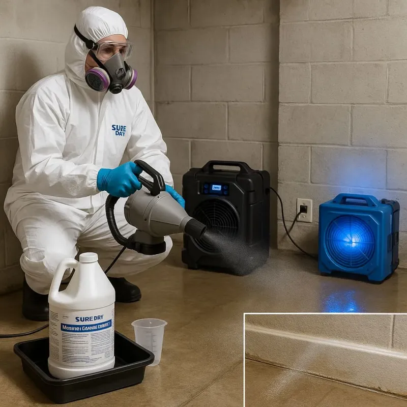 Sanitization and Odor Removal process in Spur, TX