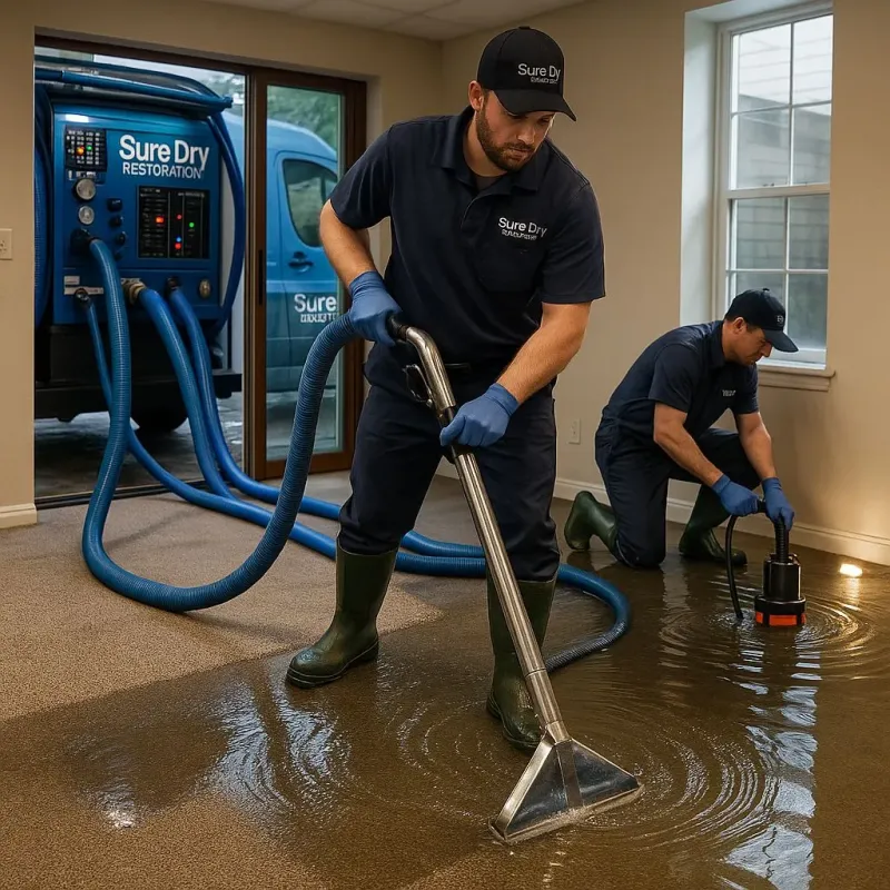 Water Extraction and Removal process in Spur, TX